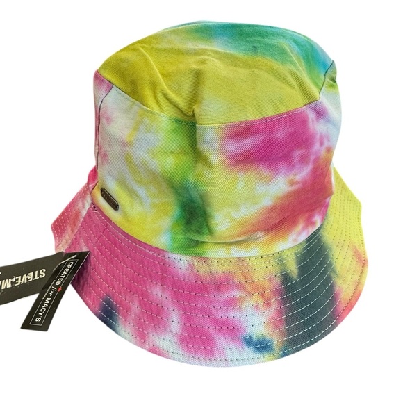 Steve Madden Multicolor Tie-Dye Bucket Hat. OSFM - Picture 1 of 4